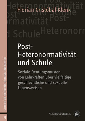 Klenk | Post-Heteronormativität und Schule | E-Book | sack.de