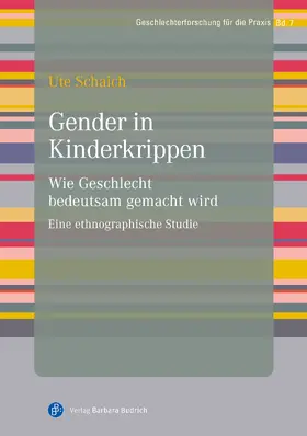 Schaich |  Gender in Kinderkrippen | eBook | Sack Fachmedien