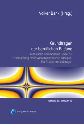 Bank |  Grundfragen der beruflichen Bildung | eBook | Sack Fachmedien