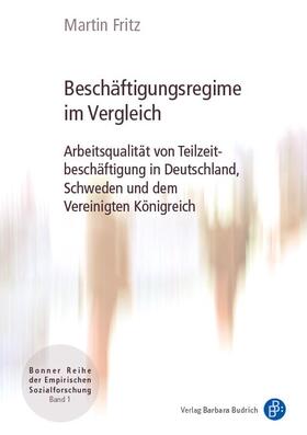 Fritz |  Beschäftigungsregime im Vergleich | Buch |  Sack Fachmedien