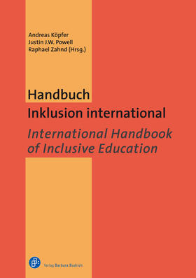 Köpfer / Powell / Zahnd |  Handbuch Inklusion international | Buch |  Sack Fachmedien