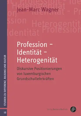 Wagner |  Profession – Identität – Heterogenität | Buch |  Sack Fachmedien