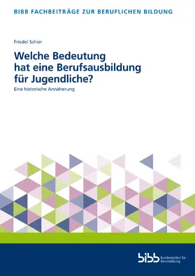 Schier / Bundesinstitut für Berufsbildung |  Welche Bedeutung hat eine Berufsausbildung für Jugendliche? | Buch |  Sack Fachmedien