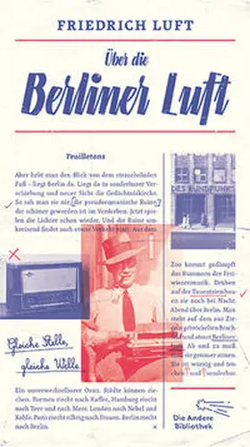 Luft |  Über die Berliner Luft | Buch |  Sack Fachmedien