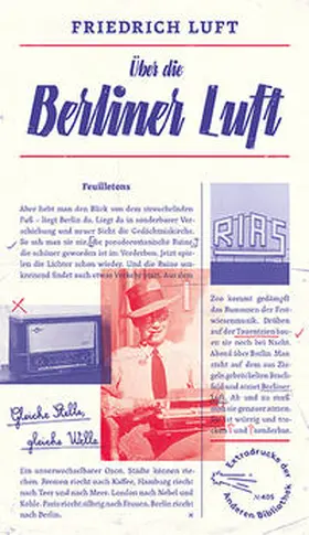 Luft / Schoeller |  Über die Berliner Luft | Buch |  Sack Fachmedien