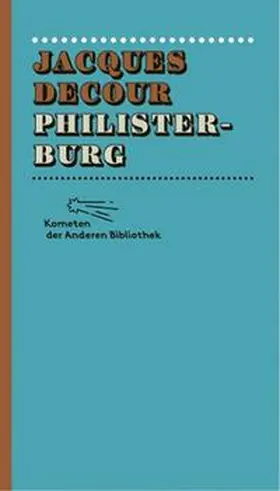 Decour |  Philisterburg | Buch |  Sack Fachmedien