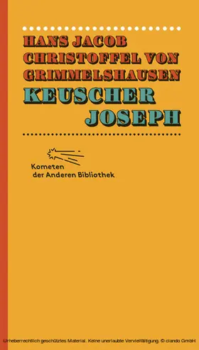 Grimmelshausen |  Keuscher Joseph | eBook | Sack Fachmedien