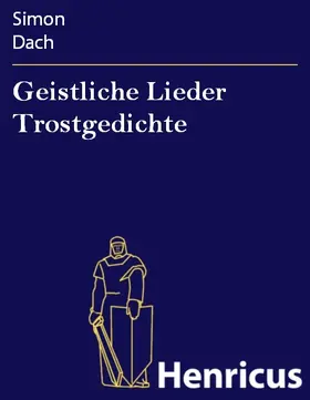 Dach | Geistliche Lieder Trostgedichte | E-Book | sack.de