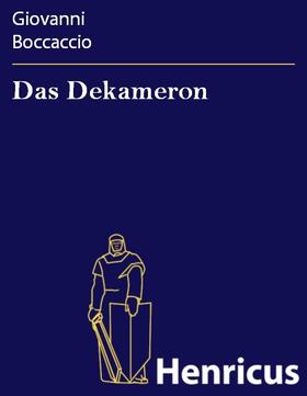 Boccaccio |  Das Dekameron | eBook | Sack Fachmedien