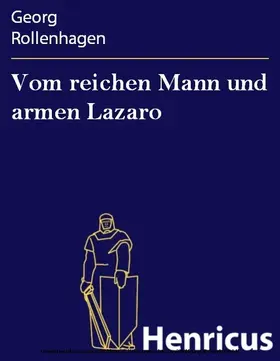 Rollenhagen |  Vom reichen Mann und armen Lazaro | eBook | Sack Fachmedien