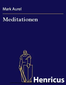 Aurel |  Meditationen | eBook | Sack Fachmedien