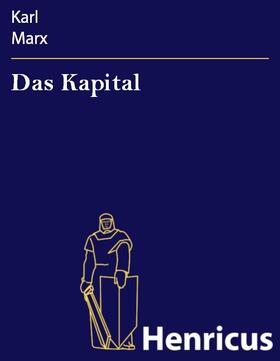 Marx |  Das Kapital | eBook | Sack Fachmedien