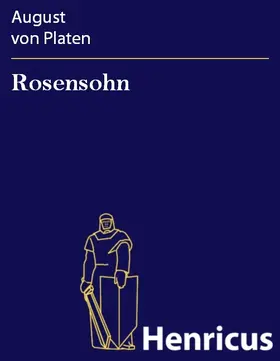 Platen |  Rosensohn | eBook | Sack Fachmedien