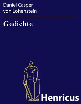 Lohenstein |  Gedichte | eBook | Sack Fachmedien