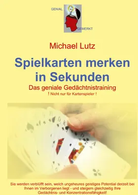 Lutz | Spielkarten merken in Sekunden | E-Book | sack.de