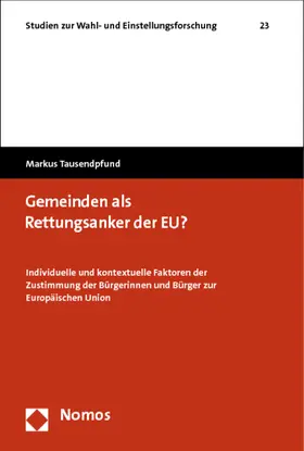 Tausendpfund |  Gemeinden als Rettungsanker der EU? | Buch |  Sack Fachmedien