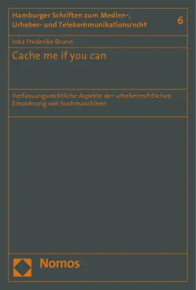 Brunn |  Cache me if you can | Buch |  Sack Fachmedien