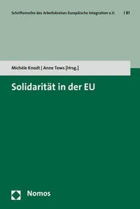 Knodt / Tews |  Solidarität in der EU | Buch |  Sack Fachmedien