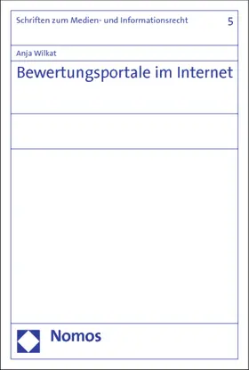 Wilkat |  Bewertungsportale im Internet | Buch |  Sack Fachmedien