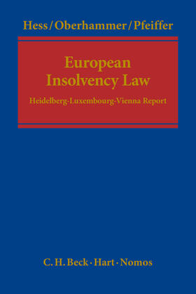 Hess / Oberhammer / Pfeiffer |  European Insolvency Law | Buch |  Sack Fachmedien