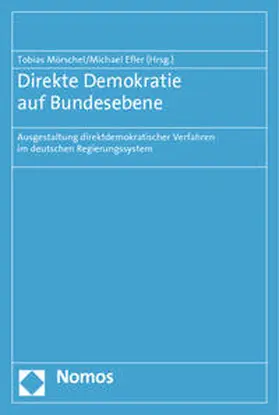 Mörschel / Efler |  Direkte Demokratie auf Bundesebene | Buch |  Sack Fachmedien