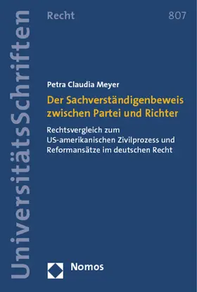 Meyer | Der Sachverständigenbeweis zwischen Partei und Richter | Buch | 978-3-8487-0618-1 | sack.de