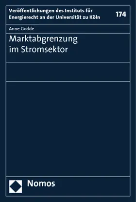 Godde |  Marktabgrenzung im Stromsektor | Buch |  Sack Fachmedien