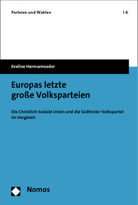 Hermannseder |  Europas letzte große Volksparteien | Buch |  Sack Fachmedien