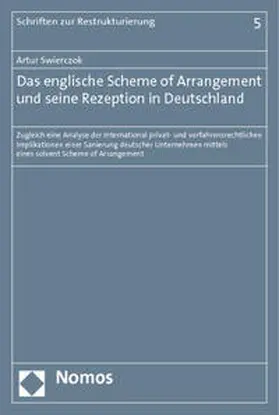 Swierczok |  Das englische Scheme of Arrangement und seine Rezeption in Deutschland | Buch |  Sack Fachmedien