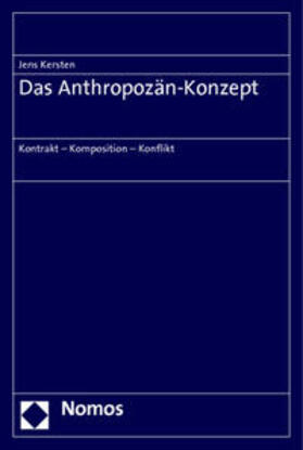 Kersten |  Das Anthropozän-Konzept | Buch |  Sack Fachmedien