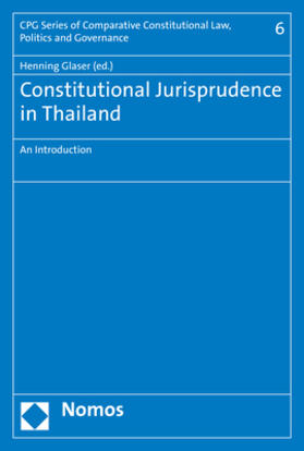 Glaser |  Constitutional Jurisprudence in Thailand | Buch |  Sack Fachmedien