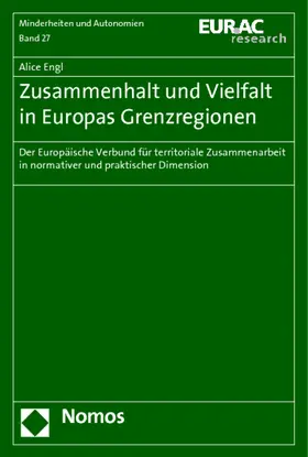 Engl |  Zusammenhalt und Vielfalt in Europas Grenzregionen | Buch |  Sack Fachmedien