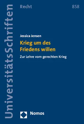 Jensen |  Krieg um des Friedens willen | Buch |  Sack Fachmedien