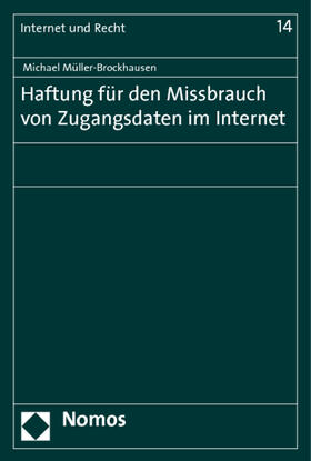 Müller-Brockhausen |  Müller-Brockhausen, M: Haftung für den Missbrauch | Buch |  Sack Fachmedien