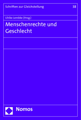 Lembke |  Menschenrechte und Geschlecht | Buch |  Sack Fachmedien