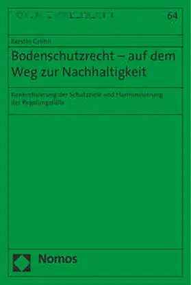 Gröhn |  Bodenschutzrecht - auf dem Weg zur Nachhaltigkeit | Buch |  Sack Fachmedien