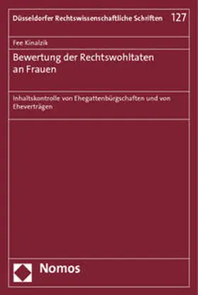 Kinalzik |  Bewertung der Rechtswohltaten an Frauen | Buch |  Sack Fachmedien