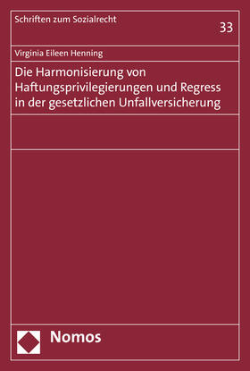 Henning |  Henning, V: Harmonisierung von Haftungsprivilegierungen und | Buch |  Sack Fachmedien