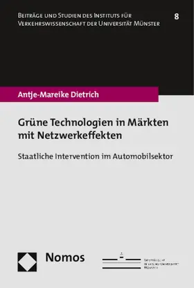 Dietrich | Grüne Technologien in Märkten mit Netzwerkeffekten | Buch | 978-3-8487-2155-9 | sack.de