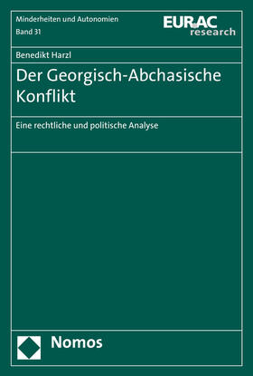Harzl |  Der Georgisch-Abchasische Konflikt | Buch |  Sack Fachmedien