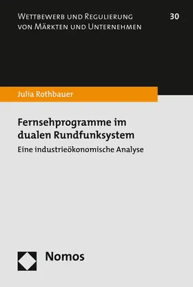 Rothbauer |  Fernsehprogramme im dualen Rundfunksystem | Buch |  Sack Fachmedien