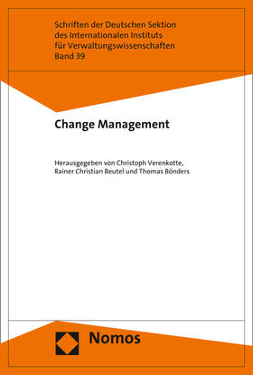 Verenkotte / Beutel / Bönders |  Change Management | Buch |  Sack Fachmedien
