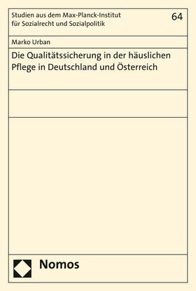 Urban |  Urban, M: Qualitätssicherung in der häuslichen Pflege | Buch |  Sack Fachmedien