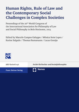 Campos Galuppo / Sette Lopes / Salgado |  Human Rights, Rule of Law and the Contemporary Social Challenges in Complex Societies | Buch |  Sack Fachmedien