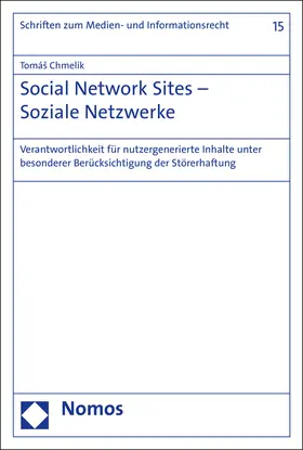 Chmelik |  Social Network Sites - Soziale Netzwerke | Buch |  Sack Fachmedien