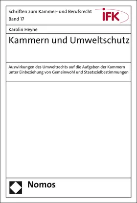 Heyne |  Kammern und Umweltschutz | Buch |  Sack Fachmedien