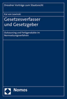 Lewinski |  Lewinski, K: Gesetzesverfasser und Gesetzgeber | Buch |  Sack Fachmedien