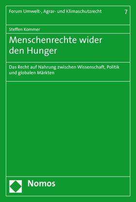 Kommer |  Kommer, S: Menschenrechte wider den Hunger | Buch |  Sack Fachmedien