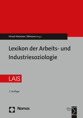 Hirsch-Kreinsen / Minssen |  Lexikon der Arbeits- und Industriesoziologie | Buch |  Sack Fachmedien