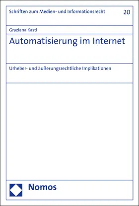 Kastl |  Automatisierung im Internet | Buch |  Sack Fachmedien